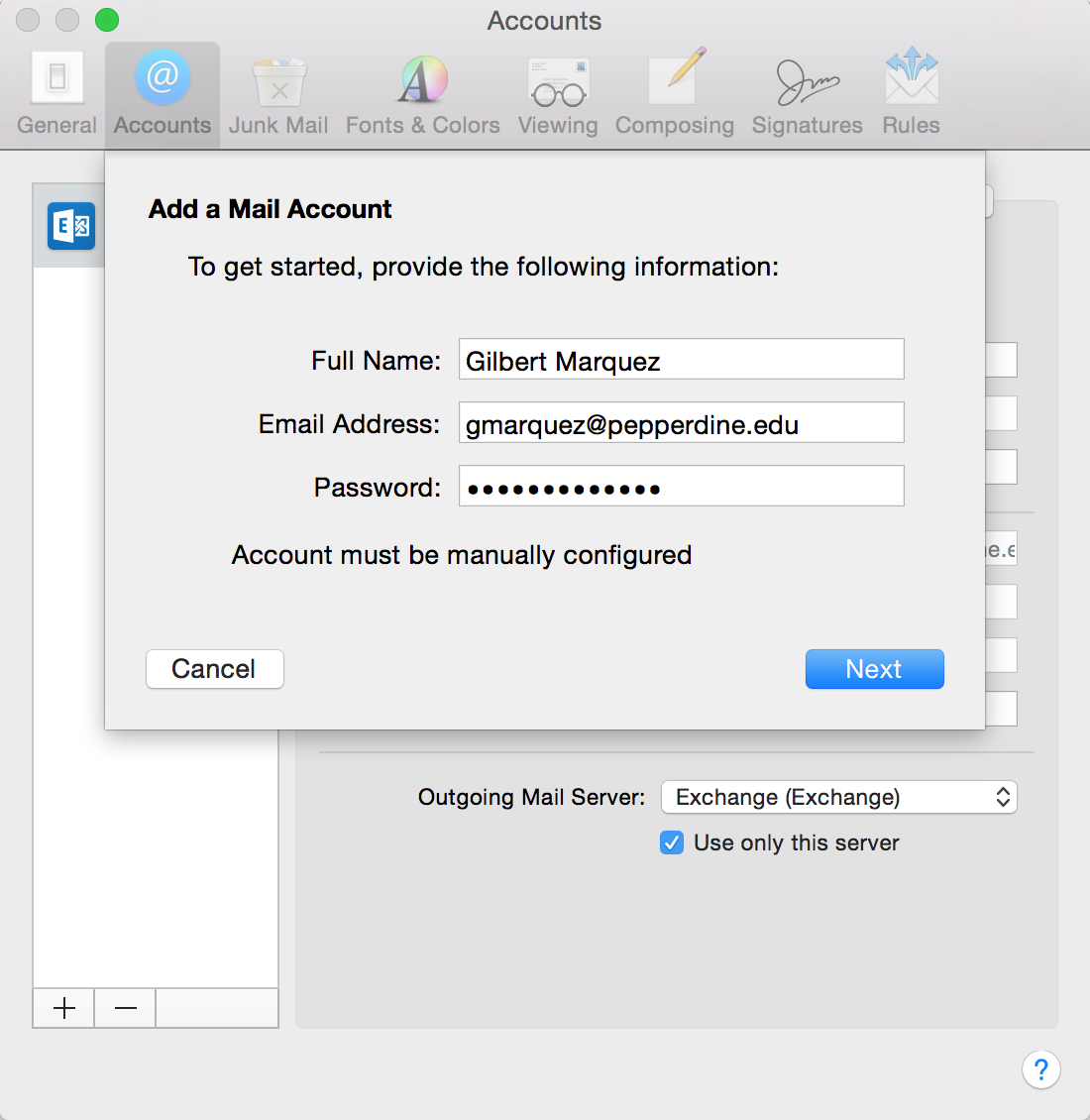apple mail and gmail