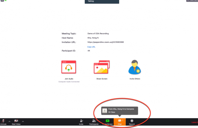 how to record zoom lectures without permission